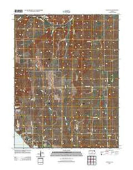 Venango Kansas Historical topographic map, 1:24000 scale, 7.5 X 7.5 Minute, Year 2012