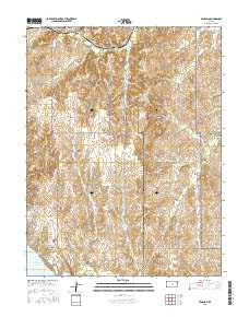 Venango Kansas Current topographic map, 1:24000 scale, 7.5 X 7.5 Minute, Year 2015