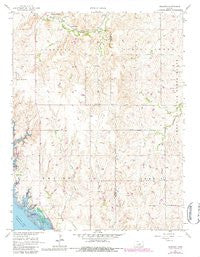 Venango Kansas Historical topographic map, 1:24000 scale, 7.5 X 7.5 Minute, Year 1957
