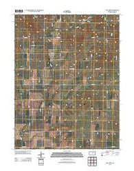 Vine Creek Kansas Historical topographic map, 1:24000 scale, 7.5 X 7.5 Minute, Year 2012
