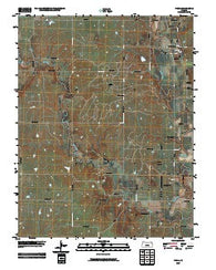 Virgil Kansas Historical topographic map, 1:24000 scale, 7.5 X 7.5 Minute, Year 2009