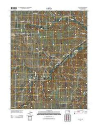 Volland Kansas Historical topographic map, 1:24000 scale, 7.5 X 7.5 Minute, Year 2012
