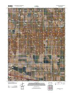 WaKeeney East Kansas Historical topographic map, 1:24000 scale, 7.5 X 7.5 Minute, Year 2012
