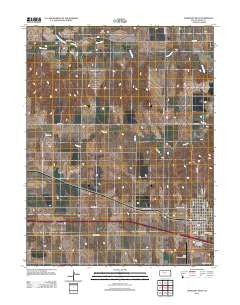WaKeeney West Kansas Historical topographic map, 1:24000 scale, 7.5 X 7.5 Minute, Year 2012