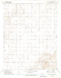 Wagon Bed Spring NW Kansas Historical topographic map, 1:24000 scale, 7.5 X 7.5 Minute, Year 1974