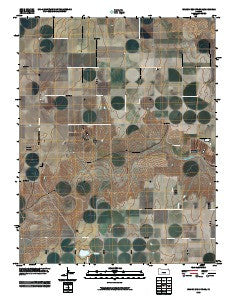 Wagon Bed Spring Kansas Historical topographic map, 1:24000 scale, 7.5 X 7.5 Minute, Year 2010