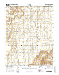 Wagon Bed Spring NW Kansas Current topographic map, 1:24000 scale, 7.5 X 7.5 Minute, Year 2015