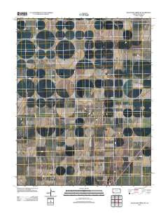 Wagon Bed Spring SE Kansas Historical topographic map, 1:24000 scale, 7.5 X 7.5 Minute, Year 2012