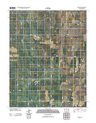 Waldron Kansas Historical topographic map, 1:24000 scale, 7.5 X 7.5 Minute, Year 2012