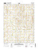 Waldron Kansas Current topographic map, 1:24000 scale, 7.5 X 7.5 Minute, Year 2015