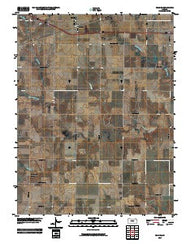 Walker Kansas Historical topographic map, 1:24000 scale, 7.5 X 7.5 Minute, Year 2010