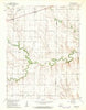 Walker Kansas Historical topographic map, 1:24000 scale, 7.5 X 7.5 Minute, Year 1961