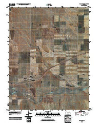 Wallace Kansas Historical topographic map, 1:24000 scale, 7.5 X 7.5 Minute, Year 2009