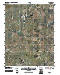 Walnut Kansas Historical topographic map, 1:24000 scale, 7.5 X 7.5 Minute, Year 2010