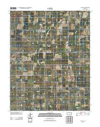 Walnut Kansas Historical topographic map, 1:24000 scale, 7.5 X 7.5 Minute, Year 2012