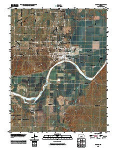 Wamego Kansas Historical topographic map, 1:24000 scale, 7.5 X 7.5 Minute, Year 2009