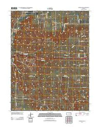 Wamego SW Kansas Historical topographic map, 1:24000 scale, 7.5 X 7.5 Minute, Year 2012