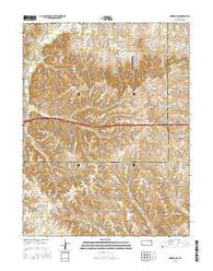 Wamego SW Kansas Current topographic map, 1:24000 scale, 7.5 X 7.5 Minute, Year 2015