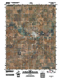 Washington Kansas Historical topographic map, 1:24000 scale, 7.5 X 7.5 Minute, Year 2009