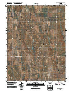 Washington NW Kansas Historical topographic map, 1:24000 scale, 7.5 X 7.5 Minute, Year 2009