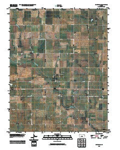 Waterloo Kansas Historical topographic map, 1:24000 scale, 7.5 X 7.5 Minute, Year 2009