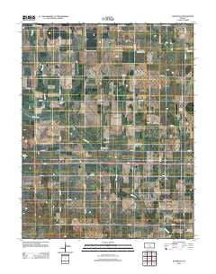 Waterloo Kansas Historical topographic map, 1:24000 scale, 7.5 X 7.5 Minute, Year 2012