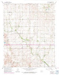 Waterloo Kansas Historical topographic map, 1:24000 scale, 7.5 X 7.5 Minute, Year 1965