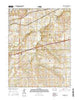 Waverly NW Kansas Current topographic map, 1:24000 scale, 7.5 X 7.5 Minute, Year 2016