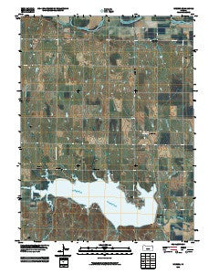 Webber Kansas Historical topographic map, 1:24000 scale, 7.5 X 7.5 Minute, Year 2009