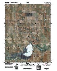 Webster Dam Kansas Historical topographic map, 1:24000 scale, 7.5 X 7.5 Minute, Year 2010