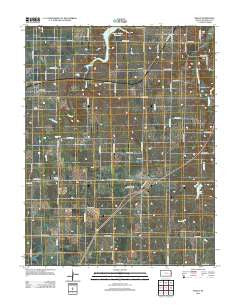 Welda Kansas Historical topographic map, 1:24000 scale, 7.5 X 7.5 Minute, Year 2012