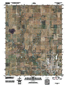 Wellington Kansas Historical topographic map, 1:24000 scale, 7.5 X 7.5 Minute, Year 2010