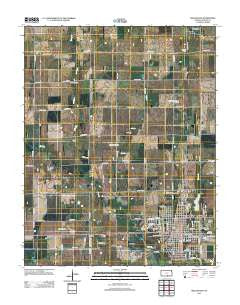 Wellington Kansas Historical topographic map, 1:24000 scale, 7.5 X 7.5 Minute, Year 2012