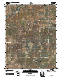 Wells Kansas Historical topographic map, 1:24000 scale, 7.5 X 7.5 Minute, Year 2009