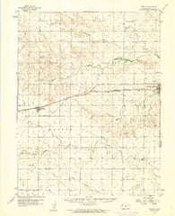 Weskan Kansas Historical topographic map, 1:62500 scale, 15 X 15 Minute, Year 1959