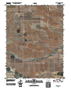 Weskan NW Kansas Historical topographic map, 1:24000 scale, 7.5 X 7.5 Minute, Year 2009