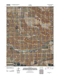 Weskan NW Kansas Historical topographic map, 1:24000 scale, 7.5 X 7.5 Minute, Year 2012