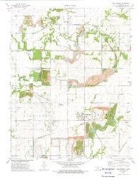 West Mineral Kansas Historical topographic map, 1:24000 scale, 7.5 X 7.5 Minute, Year 1973
