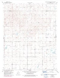 West of Wild Horse Lake Kansas Historical topographic map, 1:24000 scale, 7.5 X 7.5 Minute, Year 1959