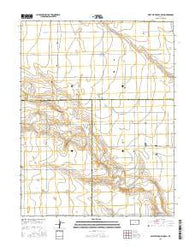 West Bethany Church Kansas Current topographic map, 1:24000 scale, 7.5 X 7.5 Minute, Year 2015