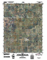 West Mineral Kansas Historical topographic map, 1:24000 scale, 7.5 X 7.5 Minute, Year 2010