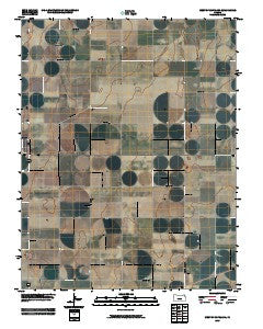 West of Copeland Kansas Historical topographic map, 1:24000 scale, 7.5 X 7.5 Minute, Year 2009