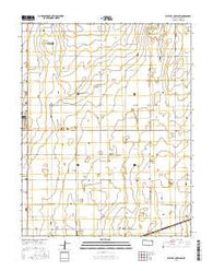West of Copeland Kansas Current topographic map, 1:24000 scale, 7.5 X 7.5 Minute, Year 2016