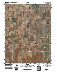 Westfall Kansas Historical topographic map, 1:24000 scale, 7.5 X 7.5 Minute, Year 2009