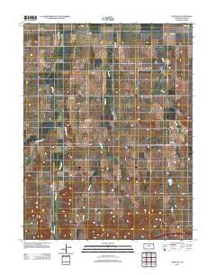 Westfall Kansas Historical topographic map, 1:24000 scale, 7.5 X 7.5 Minute, Year 2012