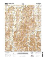Westfall NW Kansas Current topographic map, 1:24000 scale, 7.5 X 7.5 Minute, Year 2015