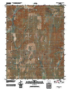 Westfall SE Kansas Historical topographic map, 1:24000 scale, 7.5 X 7.5 Minute, Year 2009