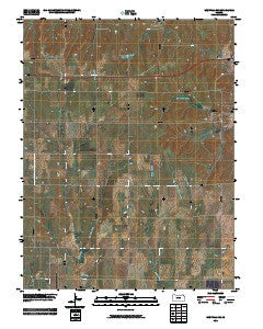 Westfall SW Kansas Historical topographic map, 1:24000 scale, 7.5 X 7.5 Minute, Year 2010