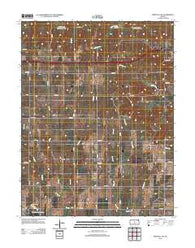 Westfall SW Kansas Historical topographic map, 1:24000 scale, 7.5 X 7.5 Minute, Year 2012