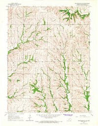 Westmoreland NE Kansas Historical topographic map, 1:24000 scale, 7.5 X 7.5 Minute, Year 1964